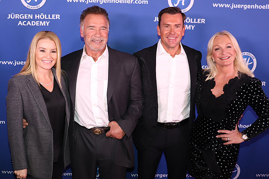 Heather Milligan, Arnold Schwarzenegger, Jürgen Höller, Kerstin Höller (©Foto.Martin Schmitz)